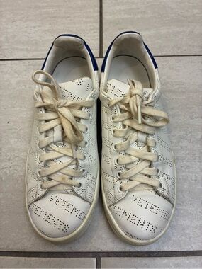 Vetements White Low Top Logo Sneakers